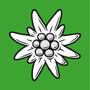 Alpenvereinshuetten logo edelweiss 