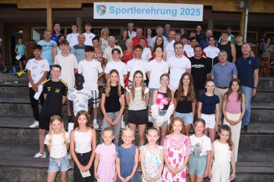 Gruppenaufnahme Sportler von Herrn Nbauer