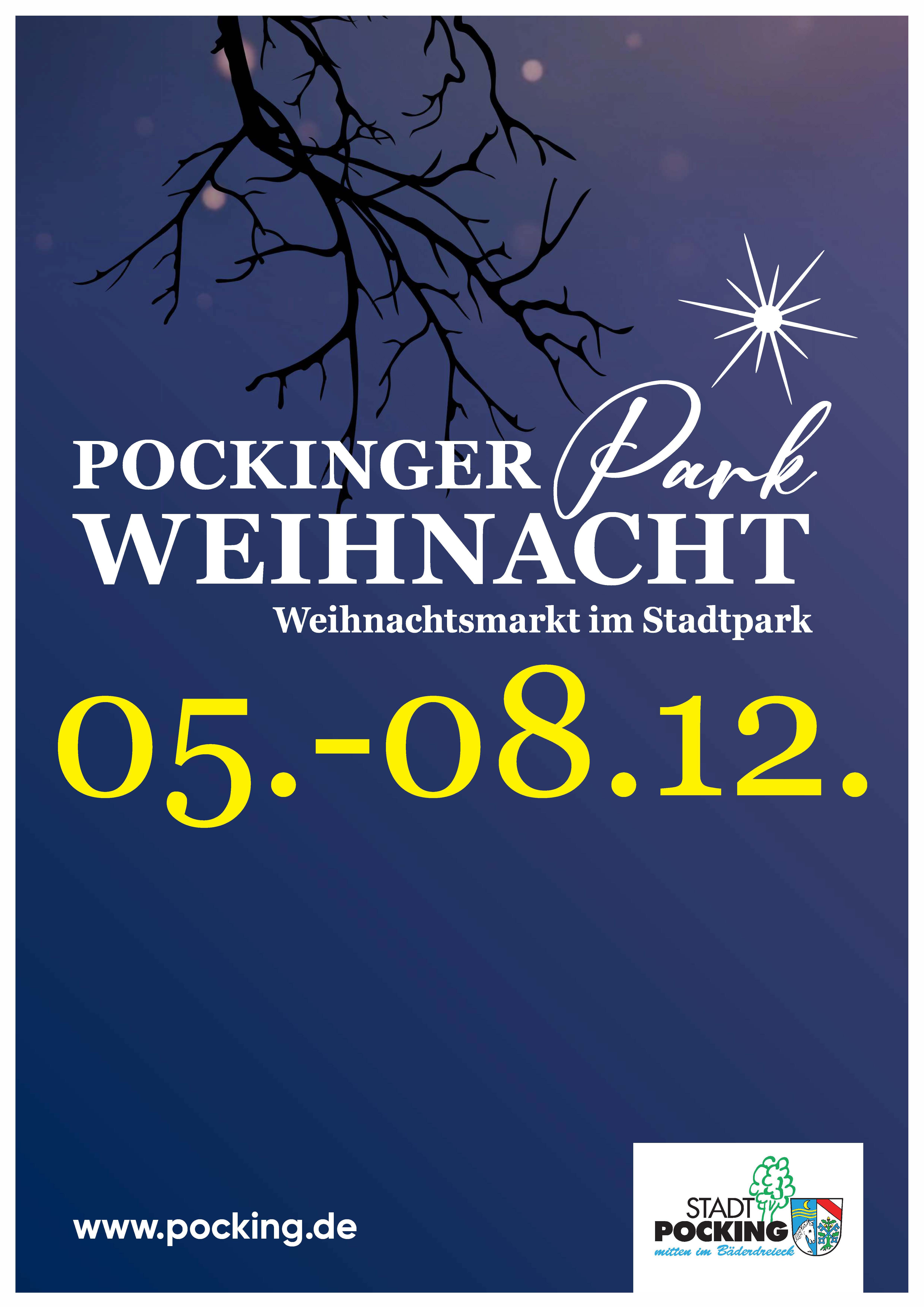 Weihnachtsmarkt Plakat