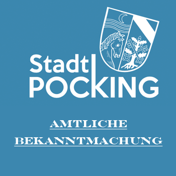 amtliche bekanntmachung pocking